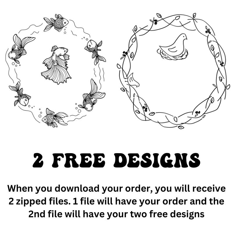 Large Sunflower Narrow Brim Hat Burning Design SVG PNG