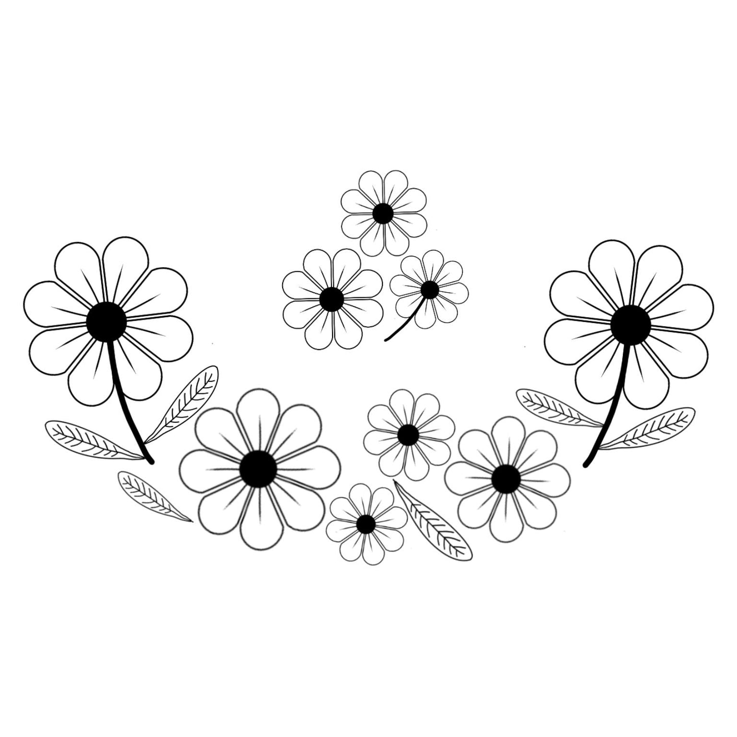 Daisy Days hat burning design
