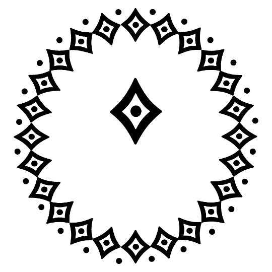 Diamond Edge hat burning design