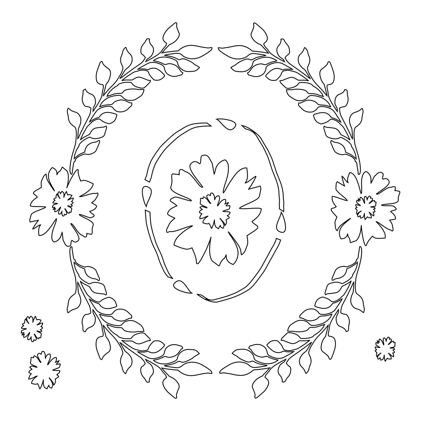 Flower Vine design