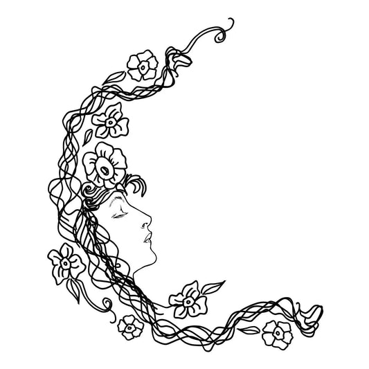 Lady At Rest hat burning design for baseball hats