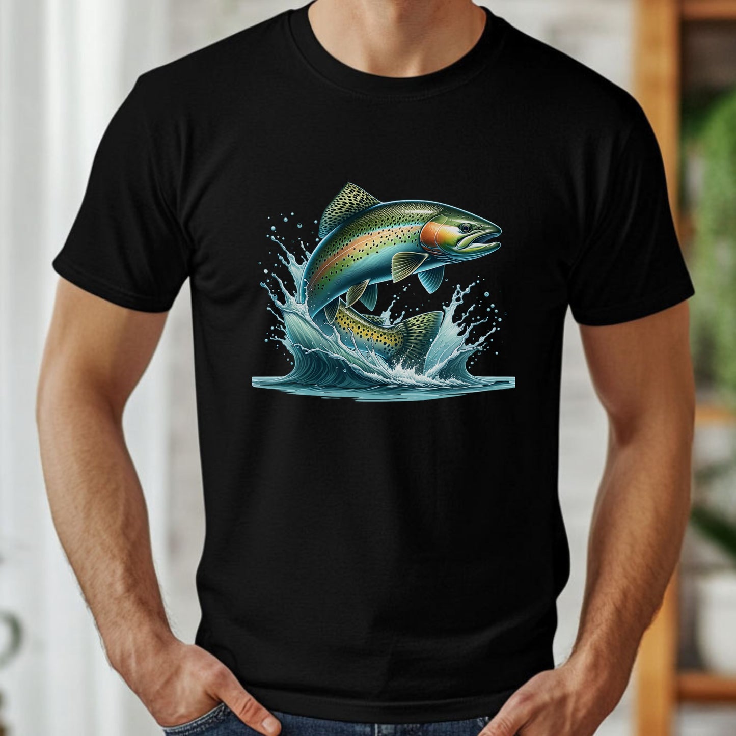 Steelhead Trout Graphic Design PNG JPG