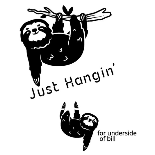 Soth Hanging Out baseball hat burning design