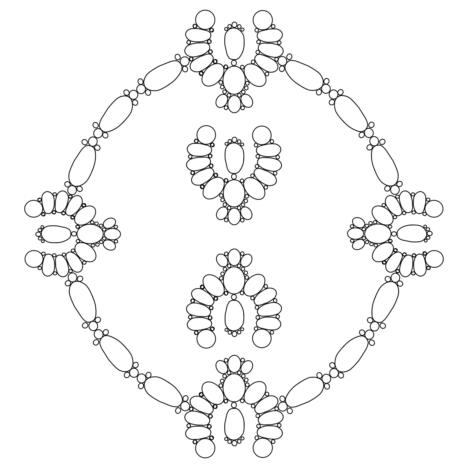 Squash Blossom hat burning design