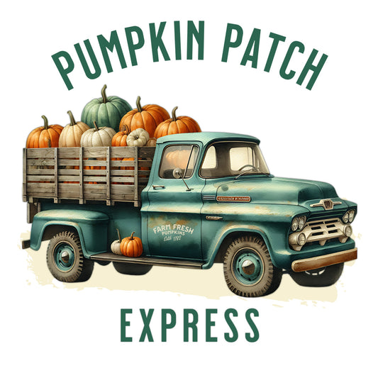 Pumpkin Patch Express digital download design