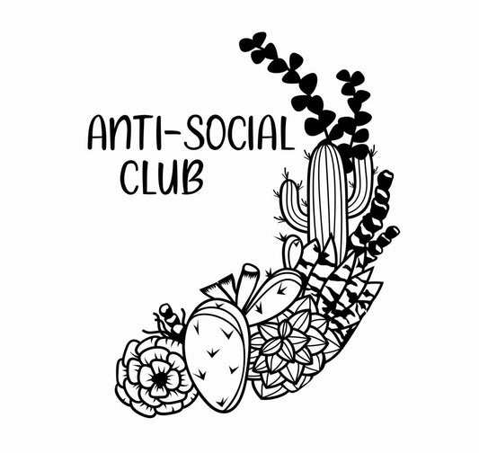 Anti-Social Club hat burning design for baseball caps