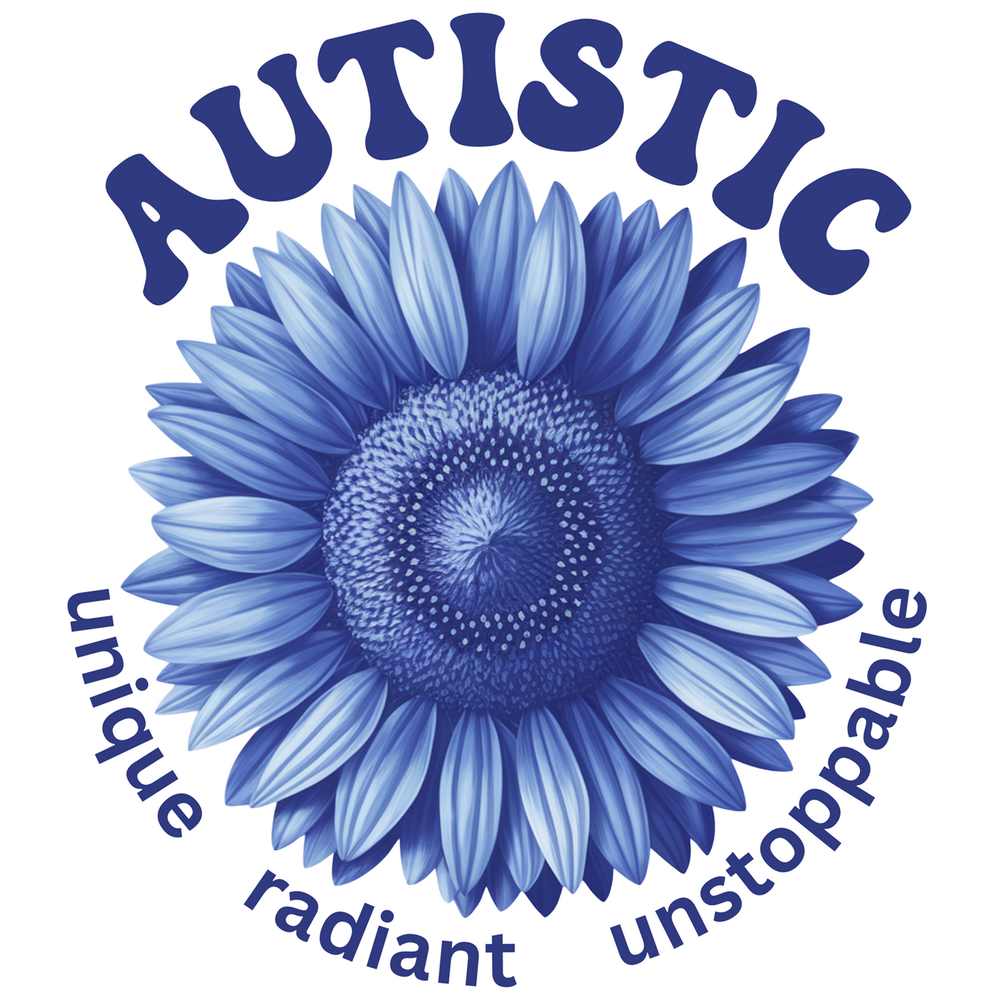 Autistic Unique Radiant Unstoppable digital design