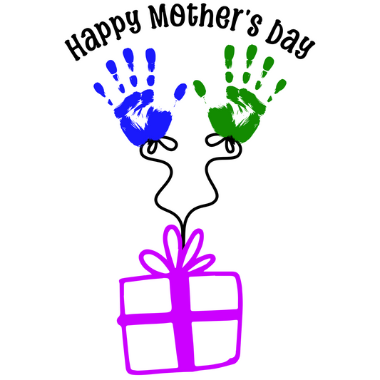 Happy Mother’s Day Handprints digital design