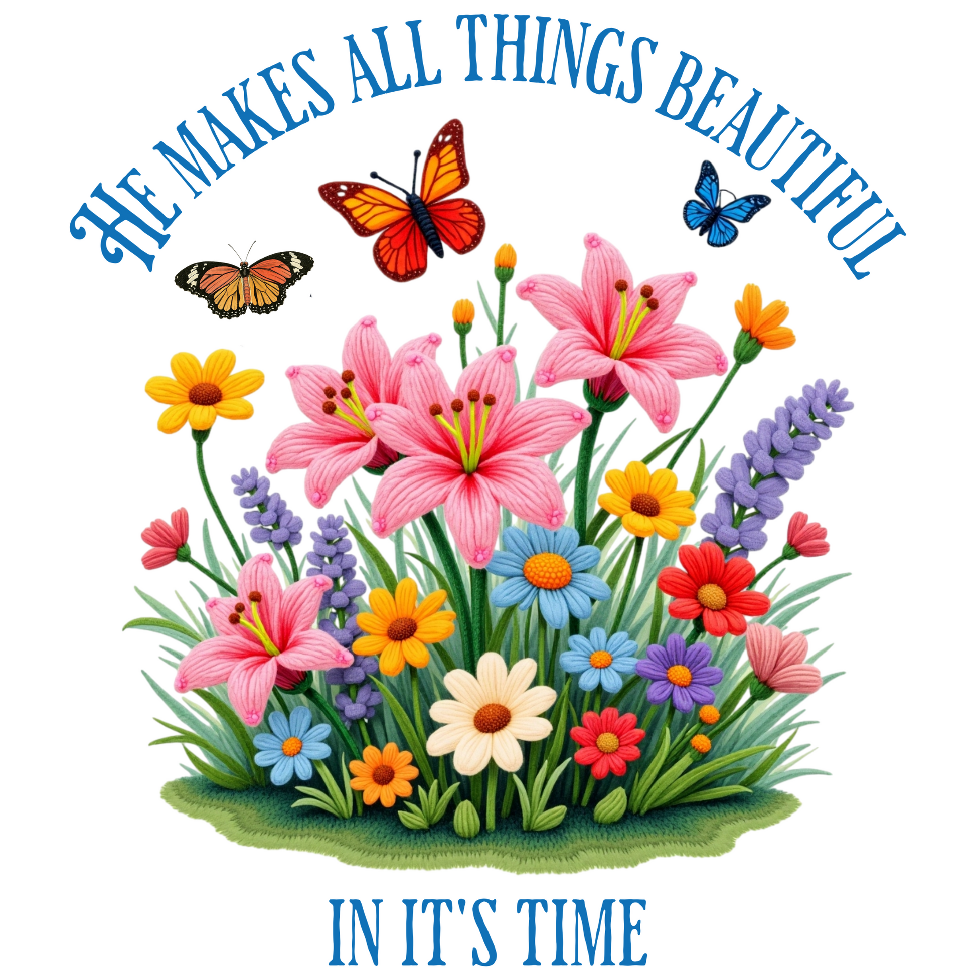 He Makes All Things Beautiful In It's Time floral design