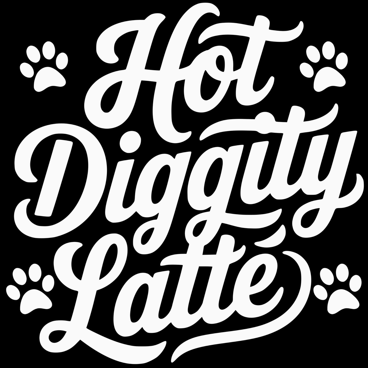 Hot Diggity Latte digital download