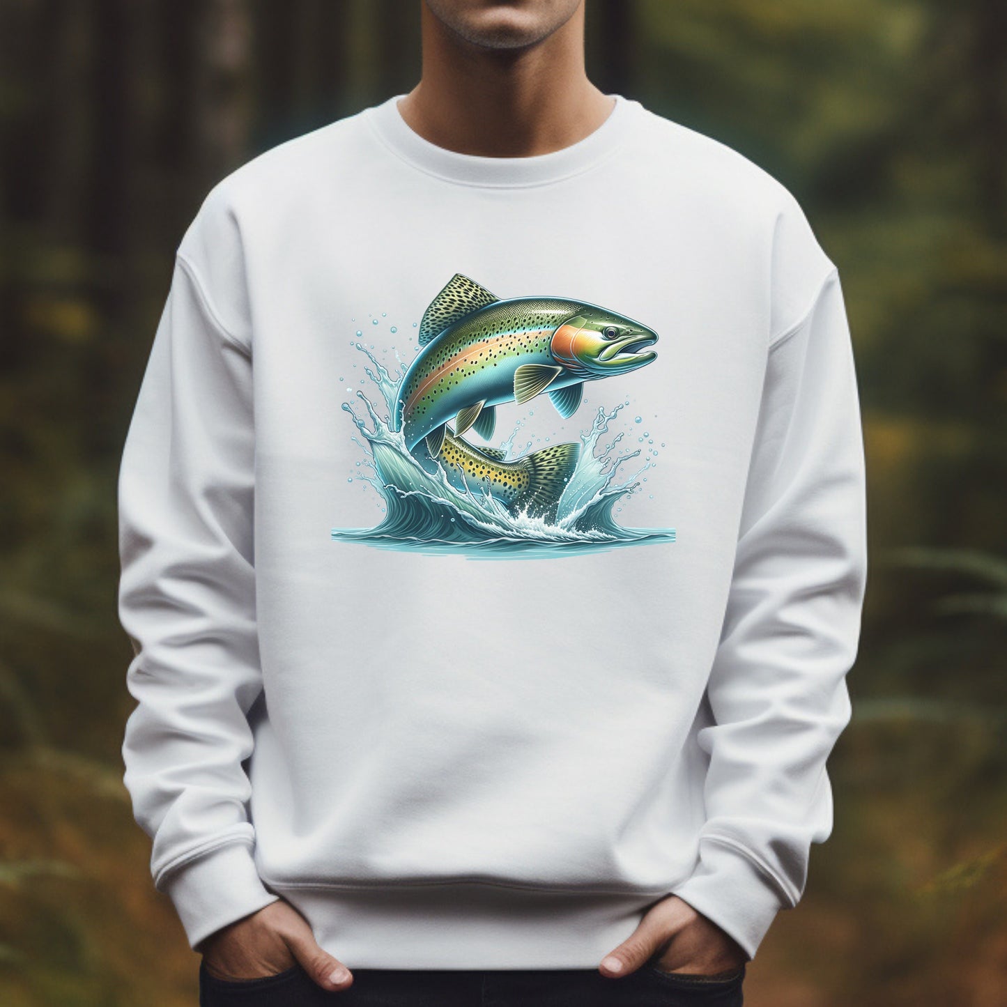 Steelhead Trout Graphic Design PNG JPG