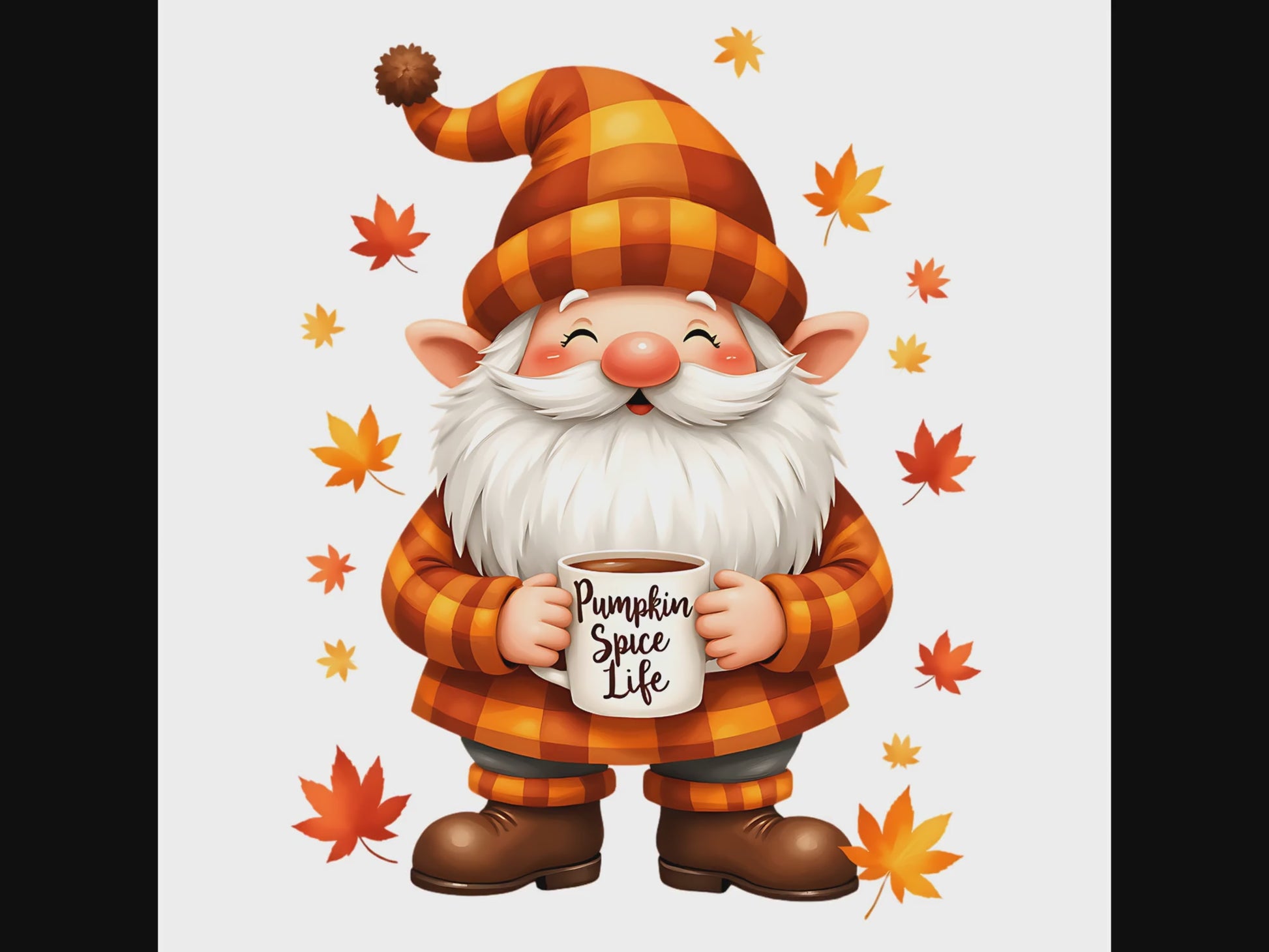 Pumpkin Spice Life Gnome video