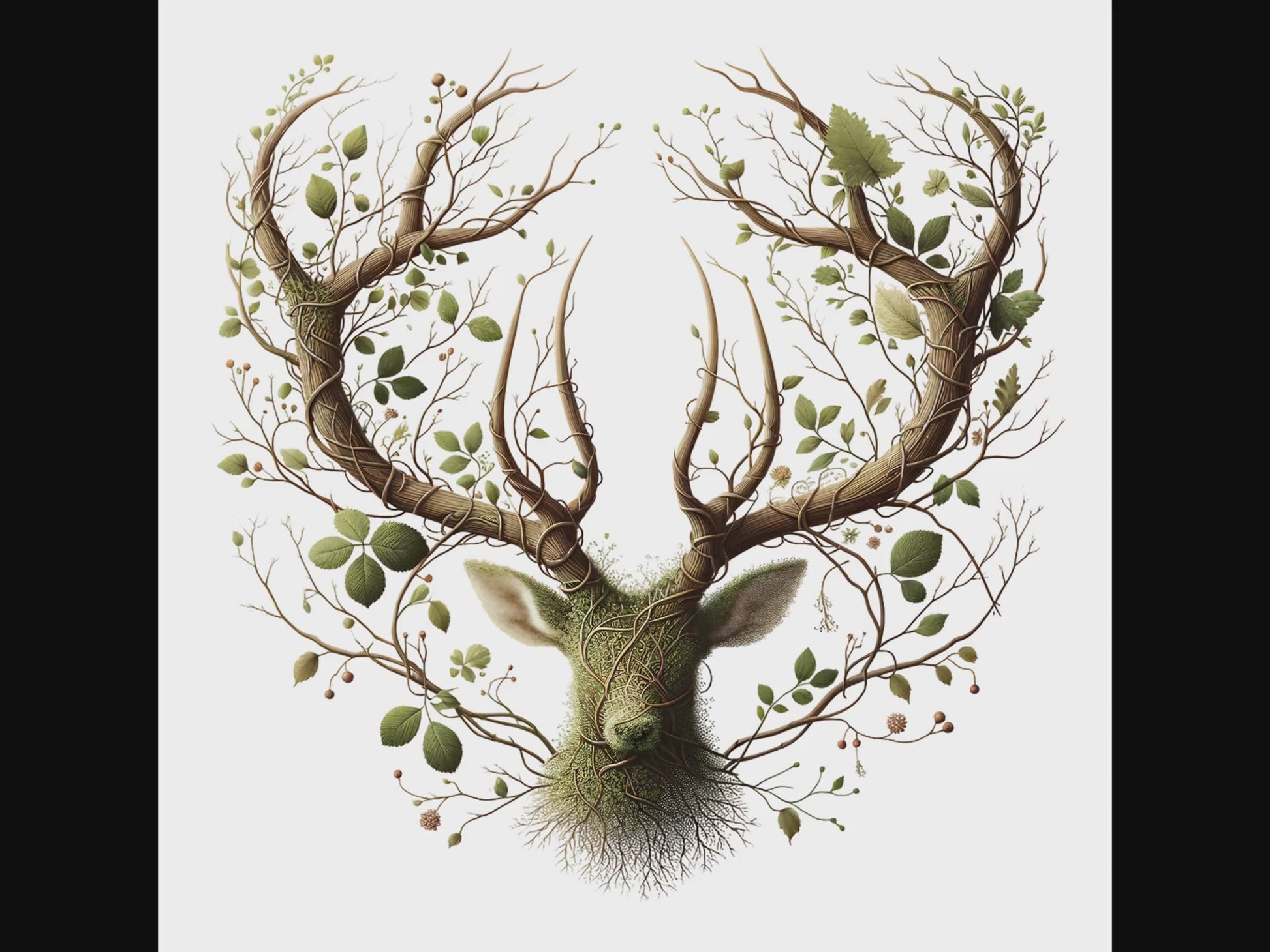 Forest deer antlers products video