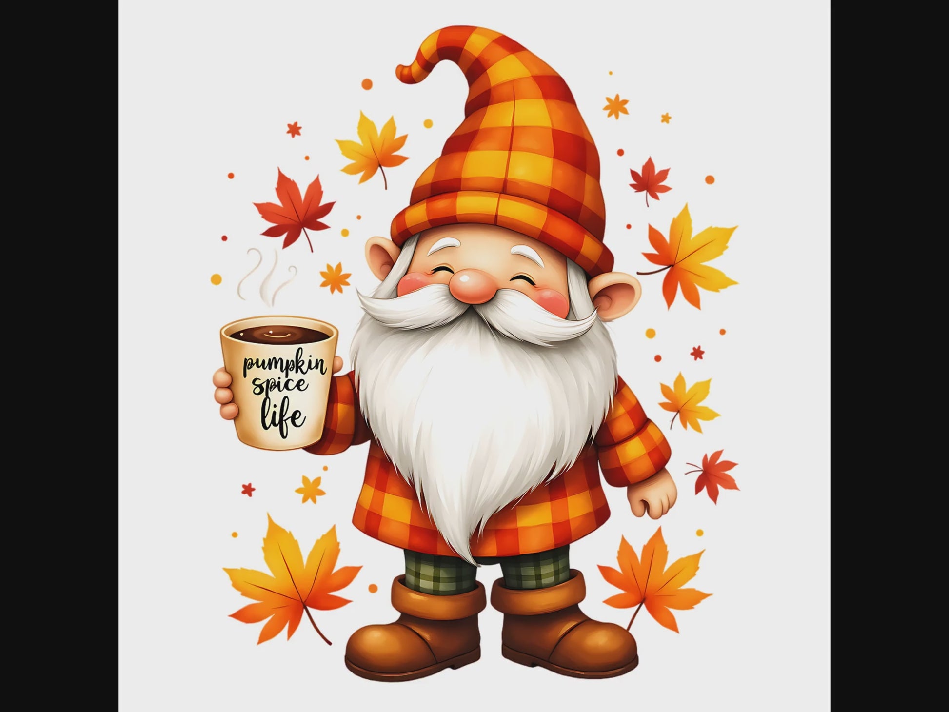Pumpkin Spice Life Gnome video