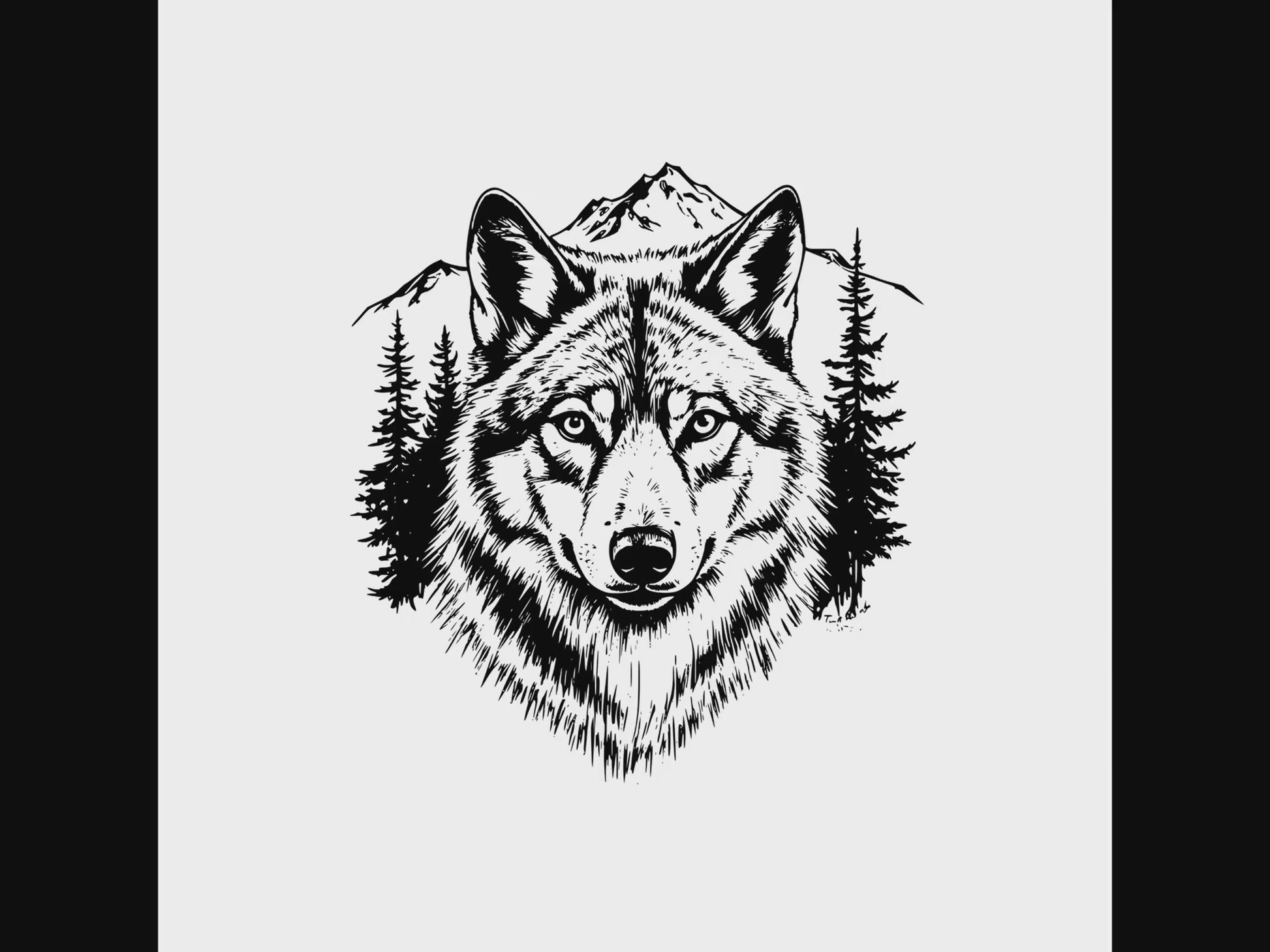 Wolf journal cover product video