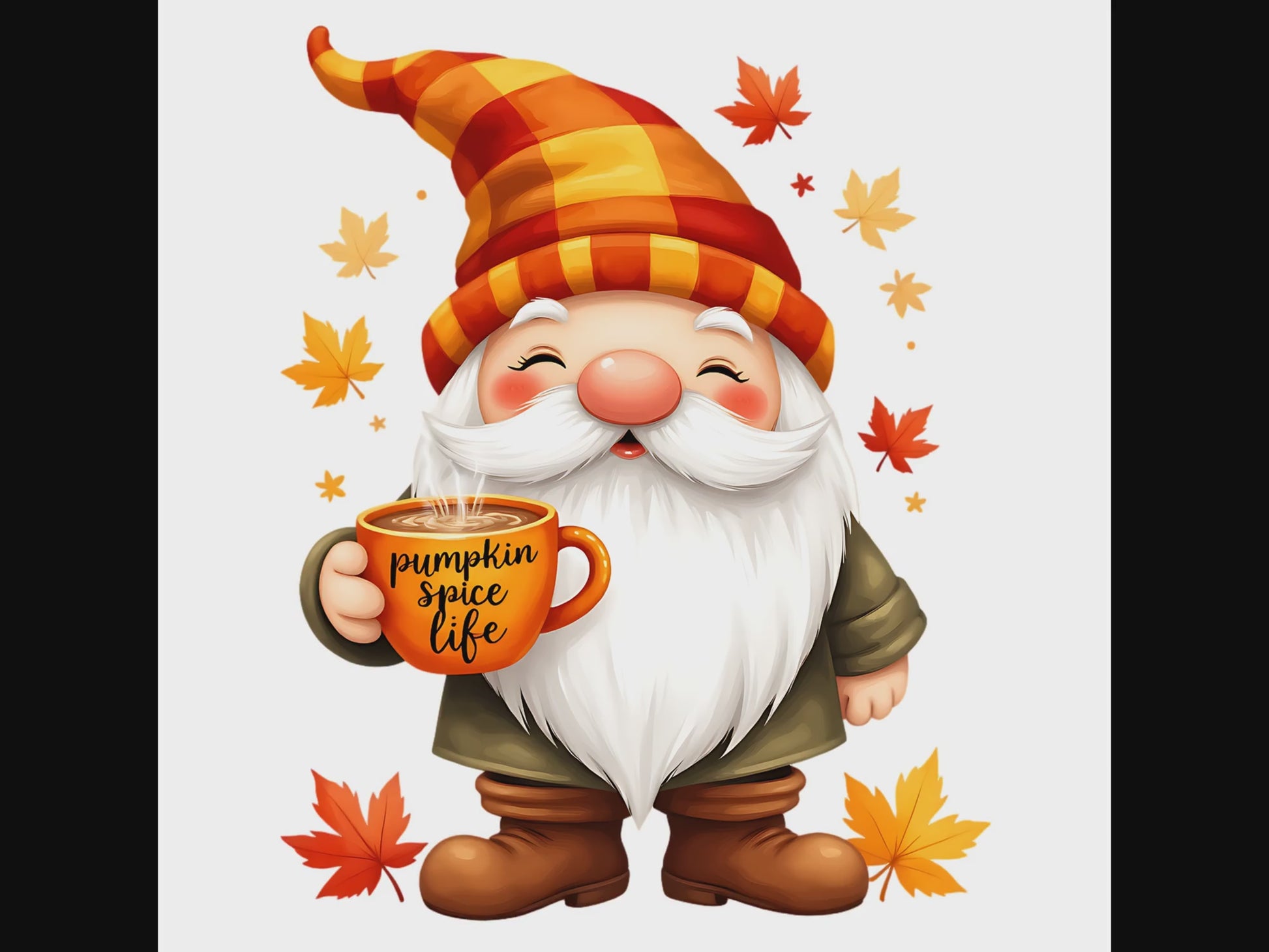 Pumpkin Spice Life Gnome video