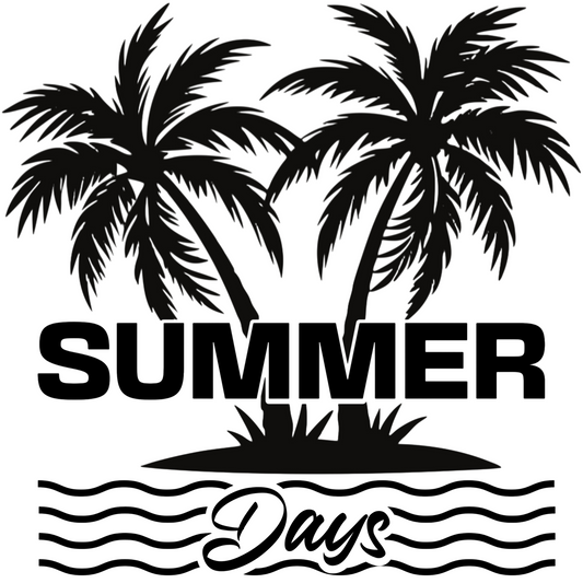 Summer Days PNG digital design