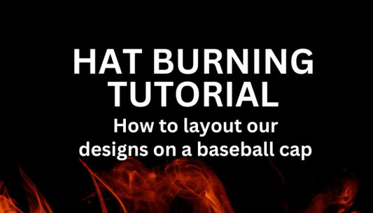 How to layout our designs on a baseball cap tutorial cover image