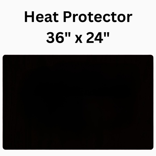 Heat protection pad - black - 36" x 24"