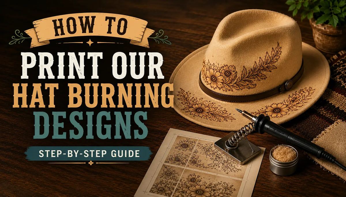 How To Print Our Hat Burning Designs