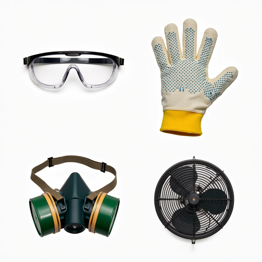 Protective gear for hat burning