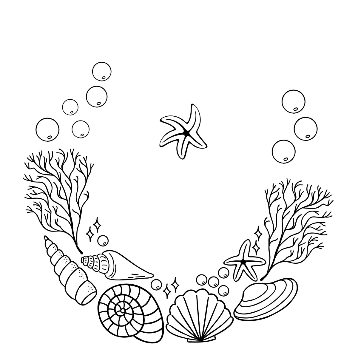 Beach hat burning design on a white background