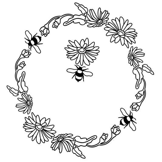Daisy Bee Hat Design