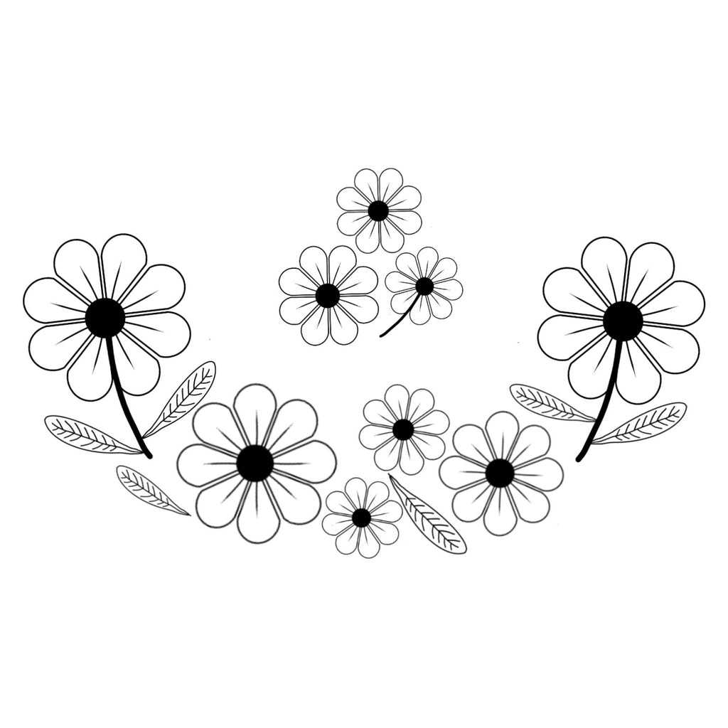 Daisy Days hat burning design