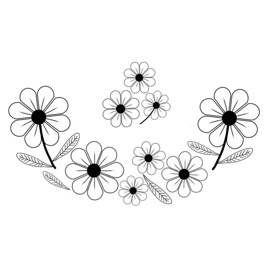 Daisy Days hat burning design