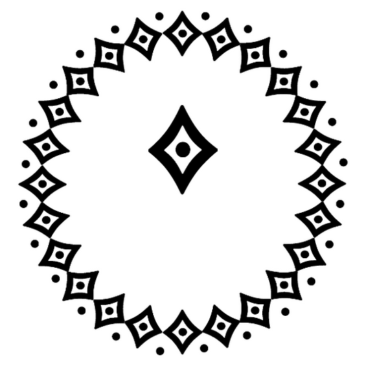 Diamond Edge hat burning design