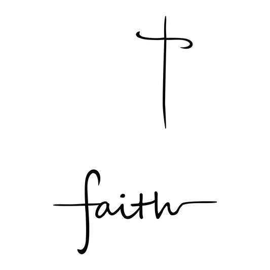 Faith Cross baseball hat burning design