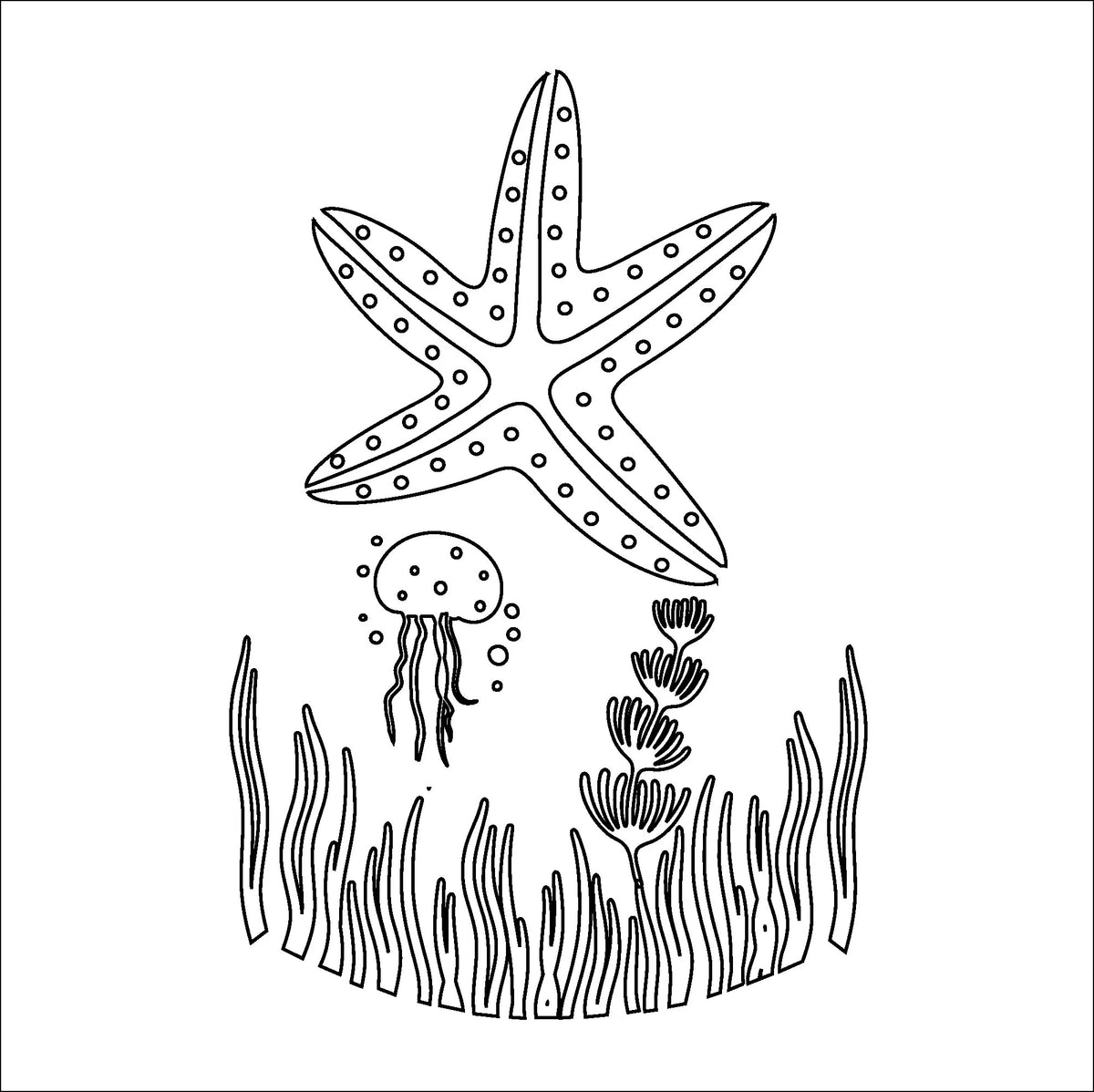 Giant Starfish baseball hat burning design