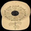Giant Sunflower design on a baseball cap