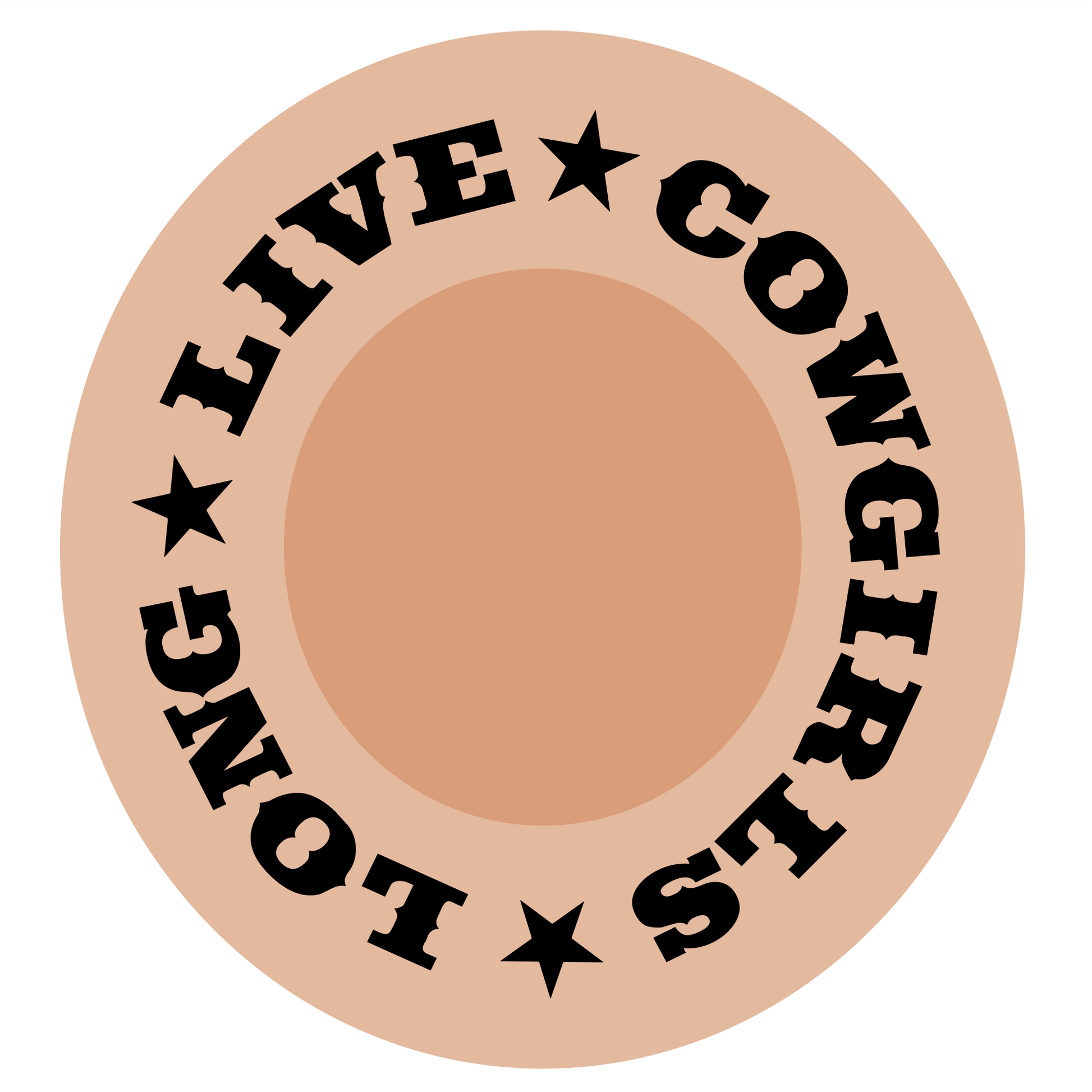 Long Live Cowgirls design