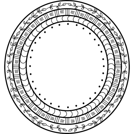 Rings hat burning design