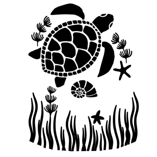 Sea Turtle baseball hat burning design