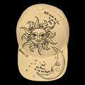 Sun And Moon design on a baseball cap