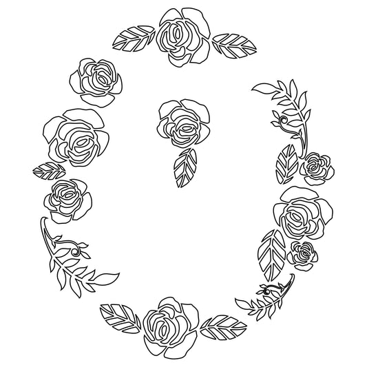 Roses Hat Burning Design