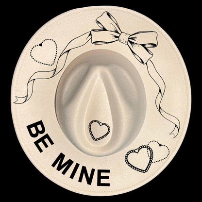 Be Mine Valentine | Wide Brim Hat Burning | Cool Moon Designs