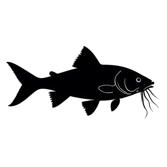 Catfish Silhouette digital design graphic download