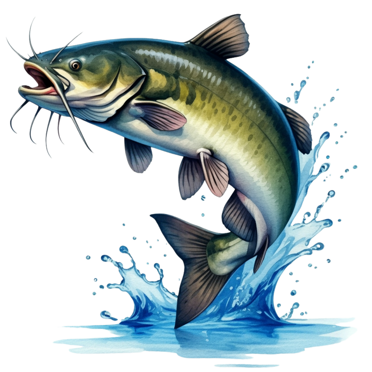Channel Cat Fish PNG digital design
