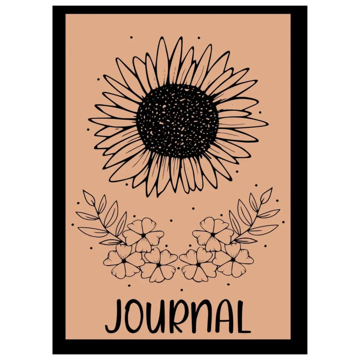 Journal Cover sunflower june 9 2026
