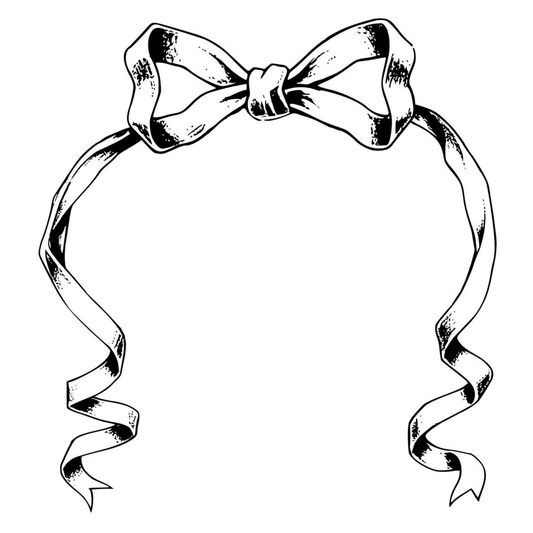 Long Limp Bow Design | Wide Brim Hat | Cool Moon Designs