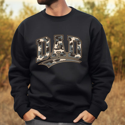 Dad Camo Graphic Design PNG