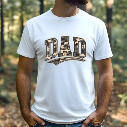Dad Camo Graphic Design PNG