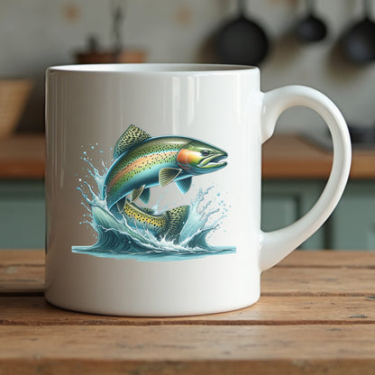 Steelhead Trout Graphic Design PNG JPG