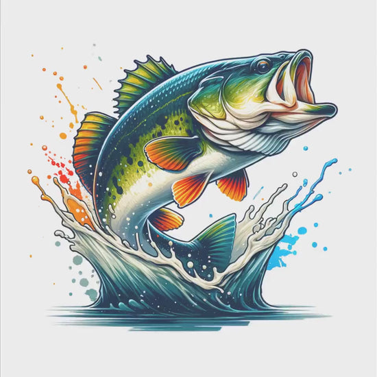 largemouth bass video