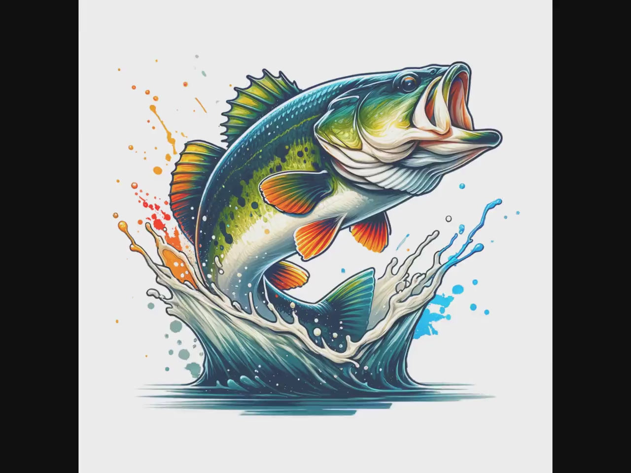 largemouth bass video