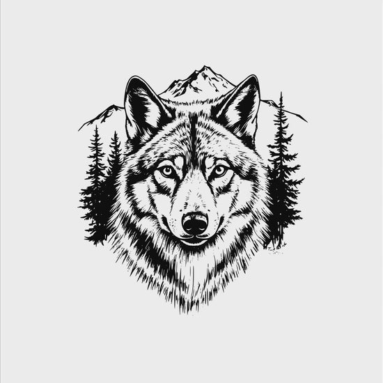 Wolf journal cover product video
