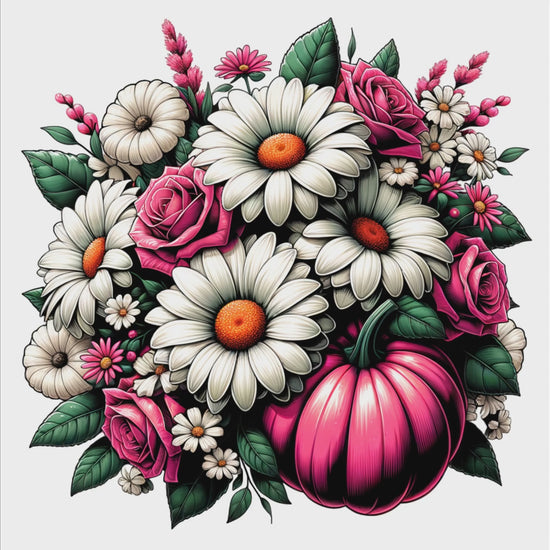 Floral Pink Pumpkin video